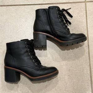 Naturalizer Black Ankle Boots